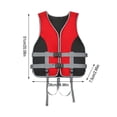 thumbnail image 2 of Jpxdew Buoyancy Swim Vest Adult,High Floatation Reflective,Adjustable Water Safety,Swimming Aid, 2 of 2