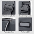 thumbnail image 4 of Tyidzon Leisure Chest Bag Large Capacity Multi Compartment Chest Bag Multifunctional Messenger Bag Waterproof Backpack Fitness Chest Bag, 4 of 6