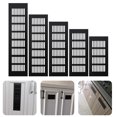 thumbnail image 4 of 60mm Aluminium Rectangular Cabinet Wardrobe Air Vent Grille Ventilation-Cover, 4 of 4