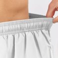 thumbnail image 4 of Styesk Mens Shorts Man Casual Sports Speed-Dry Running Mesh Zipper Pocket Drawstring Shorts, 4 of 6