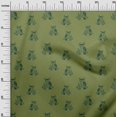 thumbnail image 2 of oneOone Cotton Poplin Fabric Branch & Owl Block Printed Craft Fabric BTY 42 Inch Wide, 2 of 4