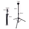 thumbnail image 3 of 8pouces Réglable en Métal Trépied Tambour Muet Stand Pratique Support de Support de Pad Support de Percussion Accessoire (Noir), 3 of 7