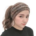thumbnail image 4 of Bandeau Tricoté Automne et Hiver, Chapeau en Laine, Chandail, 4 of 9