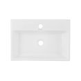 thumbnail image 3 of Claire 20 Rectangle Ceramic Vessel Sink Matte White, 3 of 4