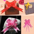 thumbnail image 3 of Unatoiry 10 Pieces Bow Pull Decor Festive Packing Lightweight Hand-Pulled Flower Wedding Birthday Christmas Holiday Accessory Rose/Pink 1Set, 3 of 6