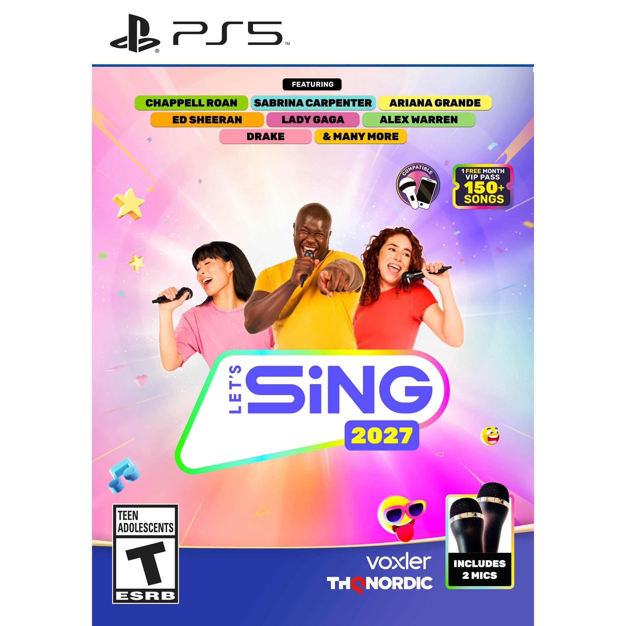 Jeu vidéo Let's Sing 2027 2 Mic Bundle pour (PlayStation 5)