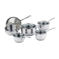 thumbnail image 3 of Meyer Nouvelle 10-Piece Stainless Steel Cookware Set, 3 of 5