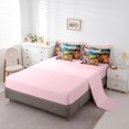 thumbnail image 3 of Erosebridal Woodland Flower Bedding Sets Queen Size, Groovy Daisy Comforter Sets with Sheets, Rustic Plant Decor, Reversible 7pcs, 3 of 5