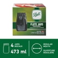 thumbnail image 1 of Ball Flute Mason Jars, 473 mL Pint-Size (16 oz), 4 Pack, 1 of 8