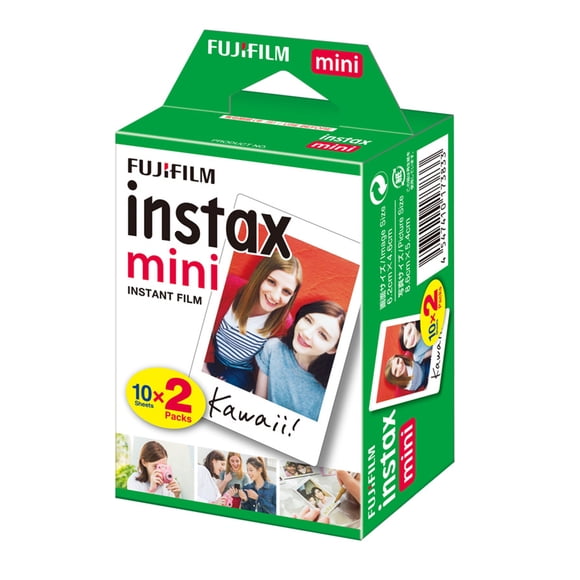 Graflsoa Fujifilm Instax Mini White Border Film - 20 Sheets for Mini 7s/8/25/70/90/9/11 (Random Packaging)