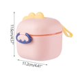 thumbnail image 1 of Agiferg Baby Milk Powder Box Portable Out-packing Box Supplementary Food Storage Tank Sealed Moistures-proof Rice Noodle Box, 1 of 2