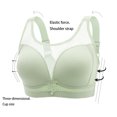 thumbnail image 3 of Timegard Bras for Women Wireless Mesh Adjustable Strap Full Coverage Underwear Breathable Daily Bras, 3 of 5