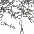 thumbnail image 3 of Almencla 50 Pieces Stainless Steel quickly lock Fishing Clip Connector 15mm, 3 of 8