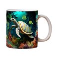 thumbnail image 1 of Danhjin Mug Lettering Underwater Discoloration Ceramic Cup Reusable Coffee Mug Tea Cups For Office Home Gift Cups, 1 of 4