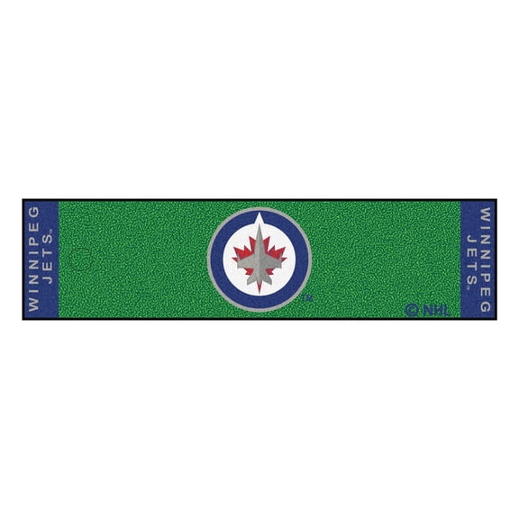 LNH - Jets de Winnipeg - Tapis d'entraînement 18 x 72 pouces