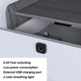 thumbnail image 4 of Fingerprint Drawer Lock, Compact Low Power Consumption Easy To Install Versatile Keyless Smart Drawer Lock Quick Recognition  for Home Office Black,White, 4 of 7