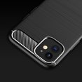 thumbnail image 4 of PANDACO Black Brushed Metal Case for iPhone 12 Mini, 4 of 4