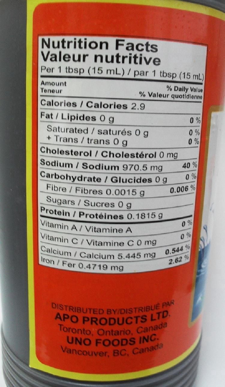 Sauce de poisson Marca Pina Patis 1 L par bouteille