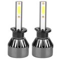 thumbnail image 3 of 2Pcs 80W For H1 White Light Car LED Headlight Bulbs Auto LED Light Headlamp, 3 of 8