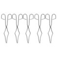 thumbnail image 3 of Stainless Steel Crucible Tongs, Clamp  Holder High Temperature Resistant 5Pcs  Safe Grabbing Handling  For Laboratory For Gold Melting, 3 of 8