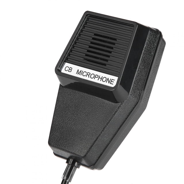 4 Pin Mic Microphone, Sturdy Clear Talkie Microphone for