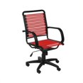 thumbnail image 1 of Eurostyle Bungie Flat High Back Office Chair in Red, 1 of 4