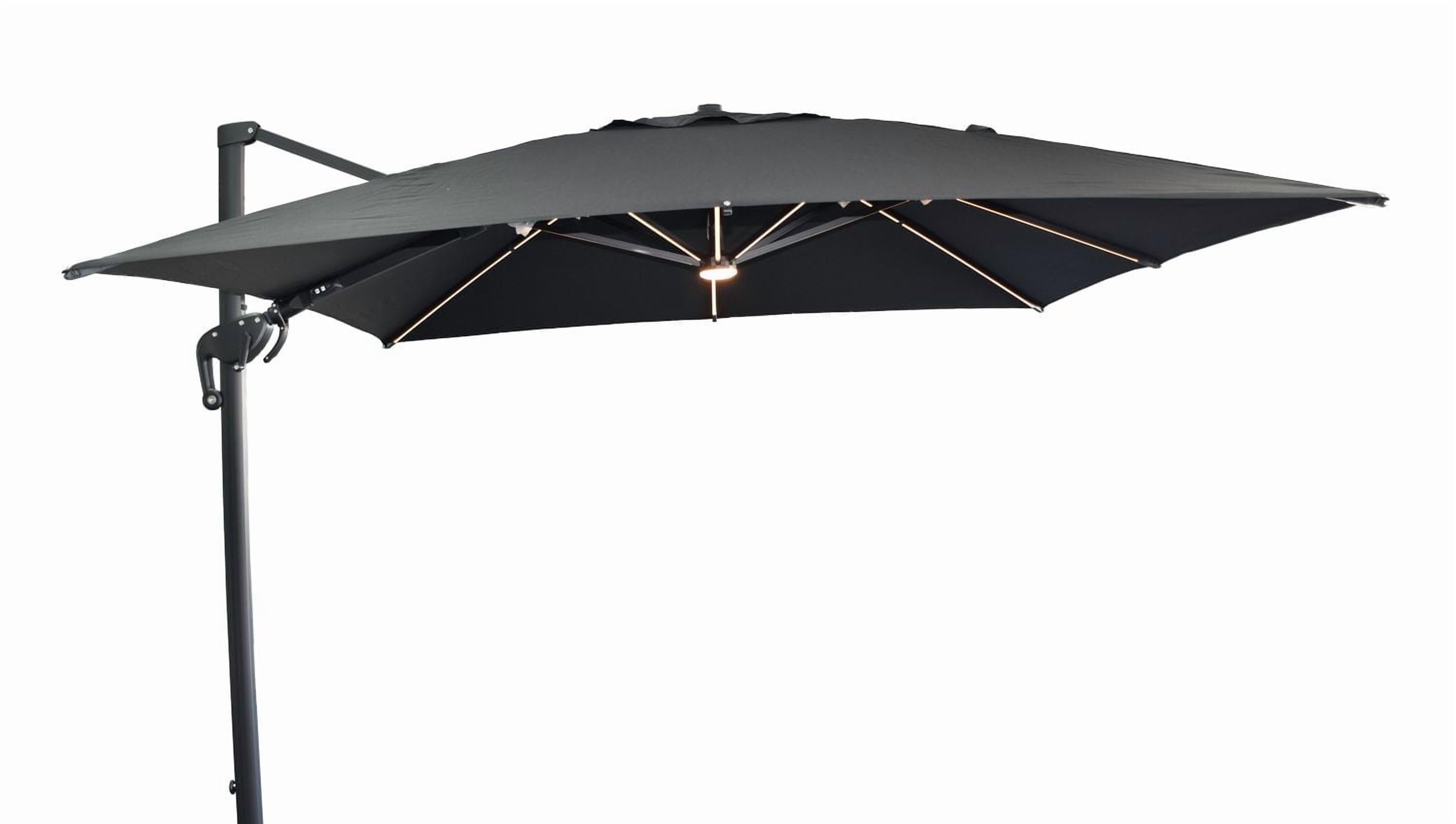 10 Feet Cantilever Umbrella With Lights