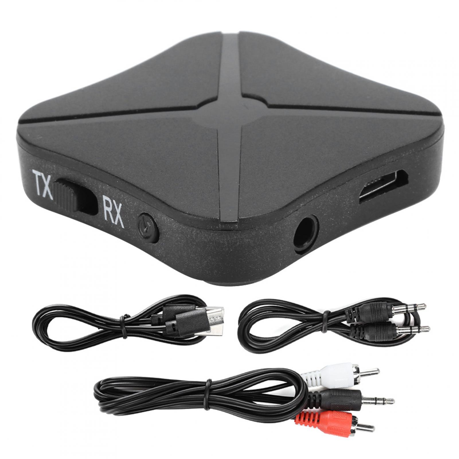 DEWIN 2 In 1 Bluetooth Receiver Transmitter Wireless for RCA to 3.5mm Assist Audio Adapter