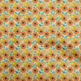 thumbnail image 1 of oneOone Rayon Orange Fabric Fruits Sewing Craft Projects Fabric Prints By Yard 56 Inch Wide, 1 of 3