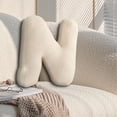 thumbnail image 4 of Decorative English Alphabet Letter Pillows Set - Soft Throw Cushions for Sofa, Bed, Car Interior Decor (38x30cm), 4 of 9