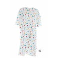thumbnail image 1 of Robe Dos Croisé en Flanelle Adaptative pour Femmes (2TG, A Touch of Class - 02), 1 of 1