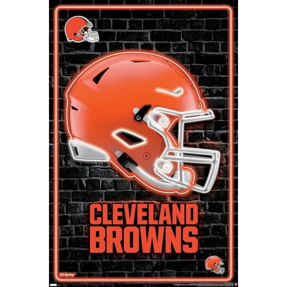 Casque NFL Cleveland Browns - Neon 24