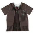 thumbnail image 1 of T-shirt pour Tout-Petit à Imprimé Intégral de Costume d'Halloween Sherlock Holmes, 1 of 2