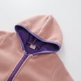 thumbnail image 3 of Fashionable And Soft Polar Fleece Jacket For Boys And Girls With Hood And Hidden Pockets, 3 of 8