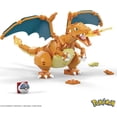 thumbnail image 3 of MEGA Pokemon Charizard Building Set (222 Pieces) with 1 Action Figure for Boys and Girls, 3 of 6