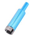 thumbnail image 1 of Qiilu High Hardness Drill Cutter, Blue Hole Saw Cutter, Stable Performance High Efficiency Practical Marble Artificial Stone For Concrete Hole Opening, 1 of 8