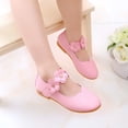 thumbnail image 2 of Children Kid Baby Girls Solid Flower Student Single Soft Dance Princess Shoes, 2 of 9