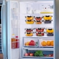 thumbnail image 2 of Sorbus Rectangular Glass Meal Prep Containers Set of 10 with Airtight Lids (20pcs), 2 of 7