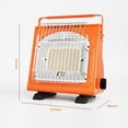 thumbnail image 4 of 1700W Portable Space Heater Multifunctional Gas Heater Ceramic Heater Adjustable, 4 of 6
