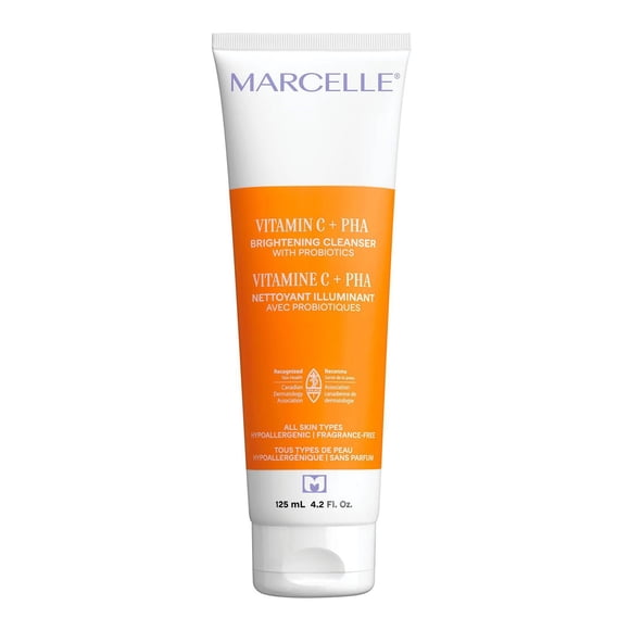 Marcelle Vitamine C + PHA Nettoyant illuminant avec probiotiques
