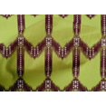 thumbnail image 4 of oneOone Cotton Cambric Fabric Chevron Ikat Print Fabric BTY 56 Inch Wide, 4 of 4