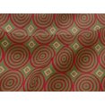 thumbnail image 4 of oneOone Viscose Jersey Fabric Diamond & Circle Block Print Fabric BTY 60 Inch Wide, 4 of 5