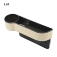 thumbnail image 1 of Car Organizer Leather Car Seat Gap Storage Box Seat Gap Slit Box With Charging Hole, 1 of 7