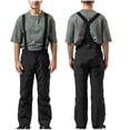 thumbnail image 2 of XZNGL Pantalon à Bretelles de Planche à Neige Imperméable et Isolé pour Hommes, Salopette de Ski de Neige, 2 of 9