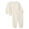thumbnail image 2 of George Baby Girls' Two Piece Jogger Set, 2 of 2