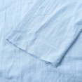 thumbnail image 4 of Babysbule Manches 3/4 pour Haut d'Été pour Femmes Col Rond T-Shirt Ample Mode Tunique à Boutons 2025, 4 of 8