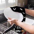 thumbnail image 4 of Halloween Kitchen Towels Halloween Hand Towels Halloween Dish Towels Ghost Decor Halloween Towel Halloween Kitchen Dishcloth Towel Holiday Decorative Hand Towel, 4 of 6