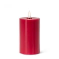 thumbnail image 1 of Set of 4 Red Led Pillar Candle, 1 of 3
