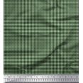 thumbnail image 1 of Soimoi Black polyester Crepe Fabric Diamond Geometric Print Fabric by the Yard 52 Inch Wide, 1 of 5