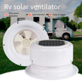 thumbnail image 2 of Ventilateur de Ventilation Solaire pour RV avec Ventilateur pour RV, Marine, Abri, Remorque, 2 of 7
